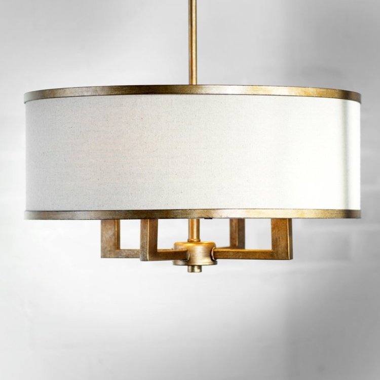 Bisbee+4-Light+Drum+Chandelier